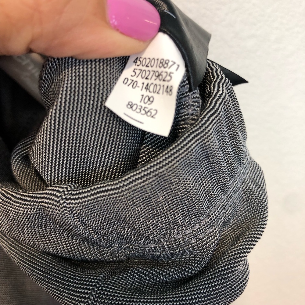 Chico's Charcoal Flow Tunic & Wide-Leg Pants Set - Picture 13 of 15